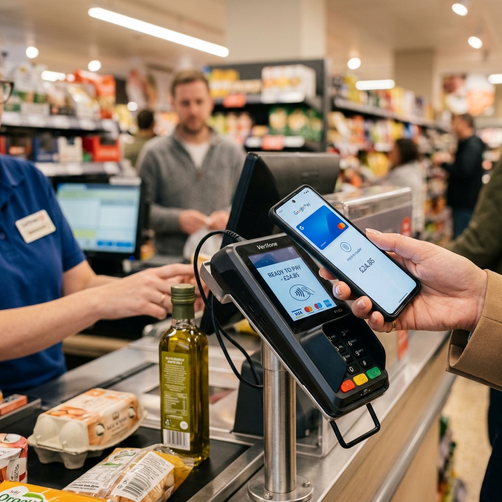 Payez vos courses avec Wave en caisse